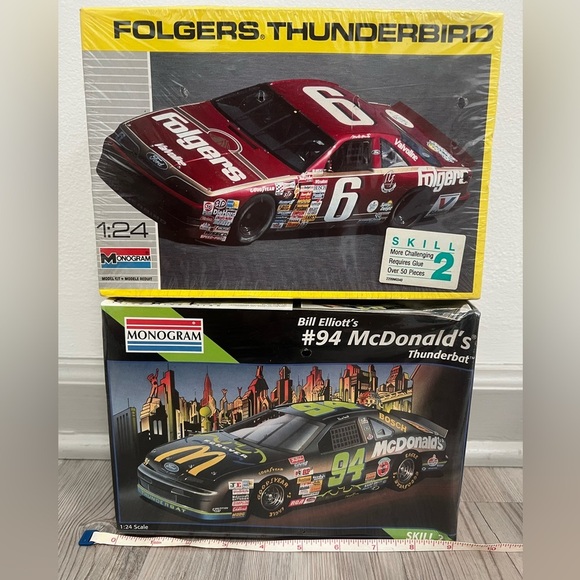 Bill Elliott McDonalds Thunderbat
#94 Mark Martin's #6 Folgers Ford
NASCAR NEW 2 - Picture 9 of 9